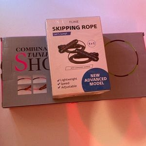 Hula Hoop & Jump Rope Combo Brand New
